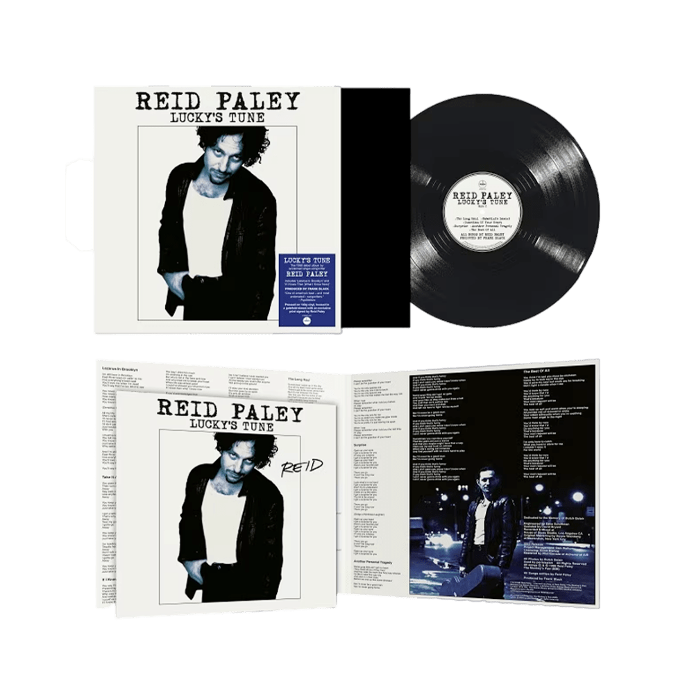 Lucky's Tune + Signed Print Vinyl by Reid Paley