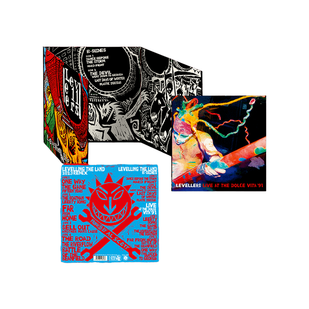 Levelling The Land 2023 Remix (Deluxe Edition) 4LP Boxset Boxset by The Levellers