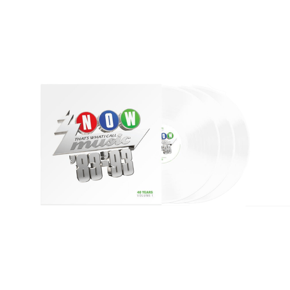 NOW That's What I Call 40 Years: Volume 1 - 1983-1993 White Triple Vinyl by Various Artists