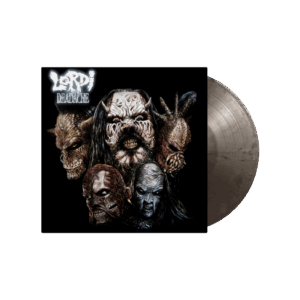 Deadache Silver & Black Marbled Heavyweight Vinyl by Lordi