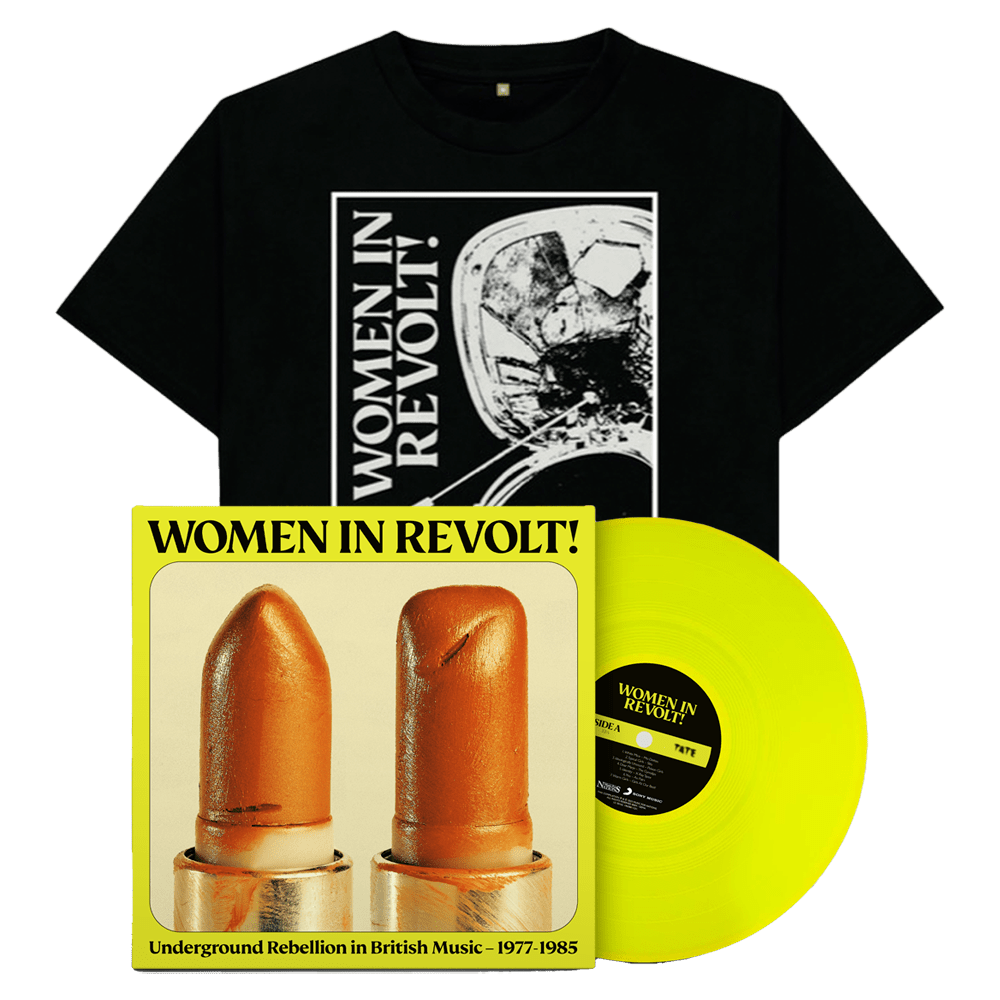 Women In Revolt! Neon Yellow Vinyl & T-Shirt by Women In Revolt!