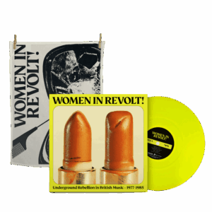Women In Revolt! Neon Yellow Vinyl & Tea Towel - Women In Revolt!