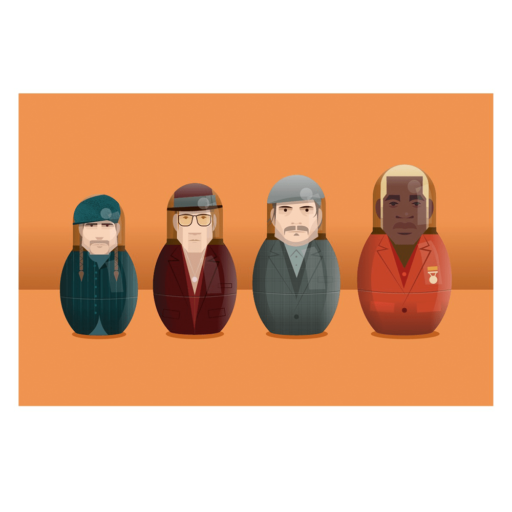 Vintage Trouble Signed Limited Edition Fine Art Print by Music V Cancer