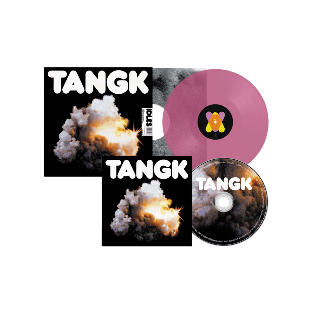 TANGK Pink Vinyl + CD by IDLES