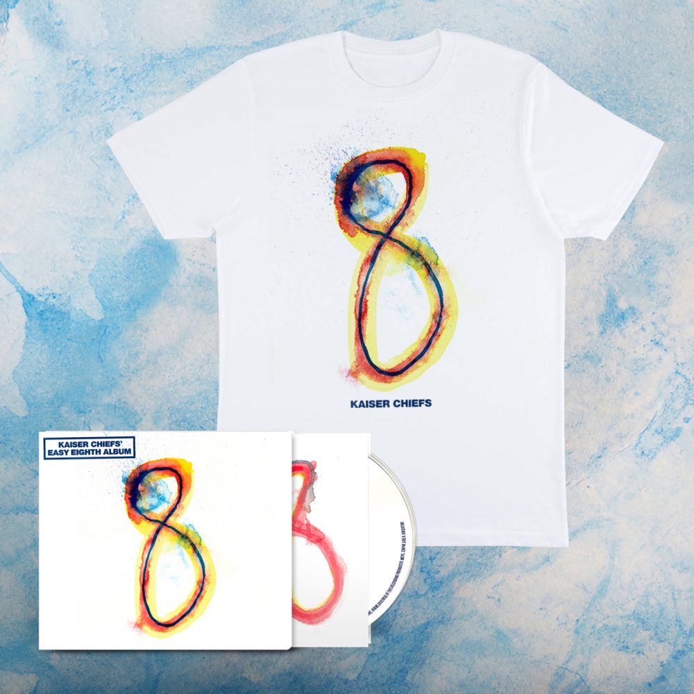 Kaiser Chiefs' Easy Eighth Album - CD + Album T-Shirt by Kaiser Chiefs