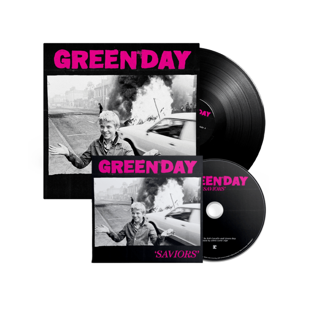 Saviors Vinyl + CD by Green Day