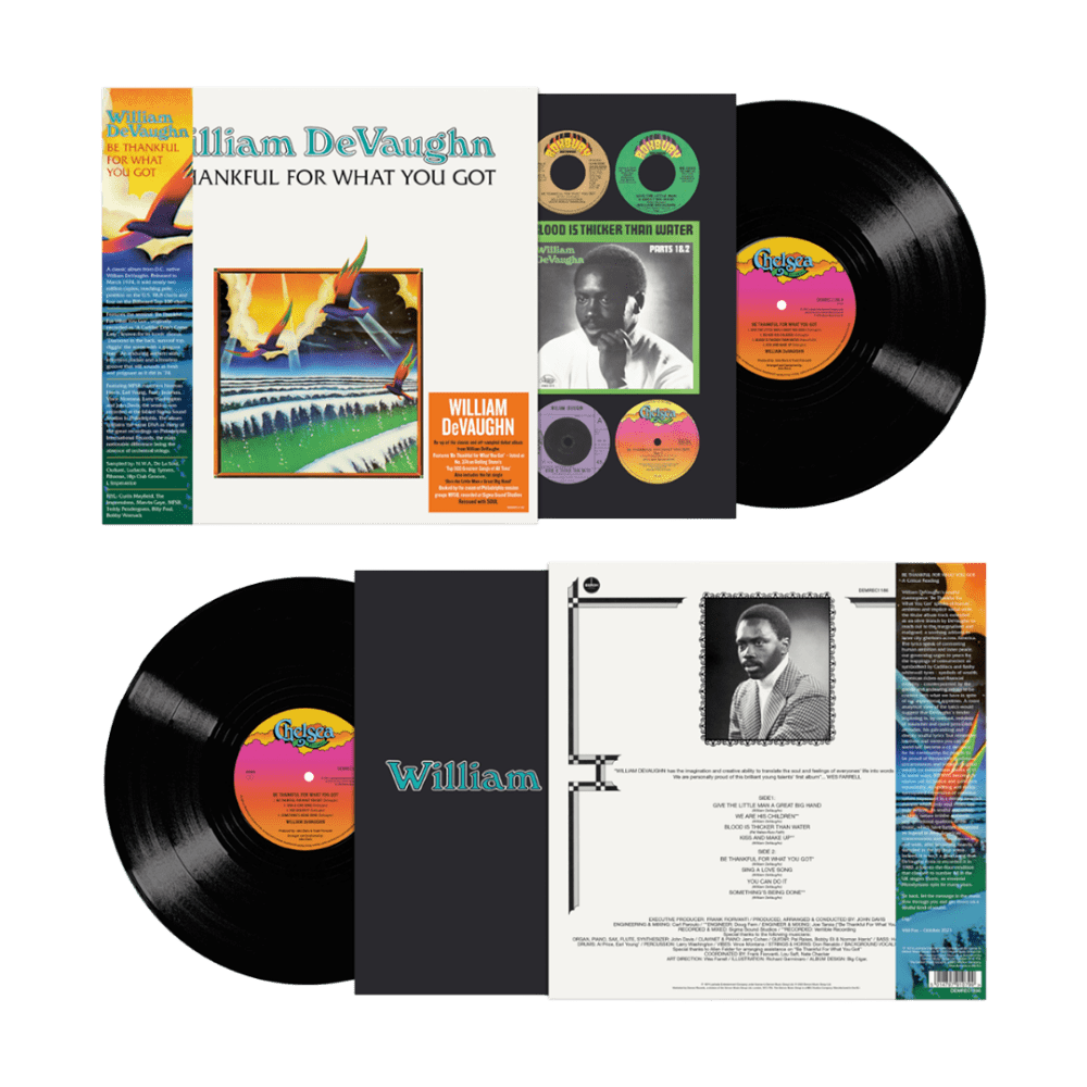 Be Thankful For What You Got Vinyl by William Devaughn