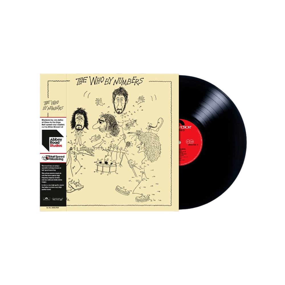 By Numbers Half Speed Masters Vinyl by The Who