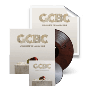 Welcome to the Marble Zone Signed Red Marble Vinyl + Signed CD by Good Cop Bad Cop