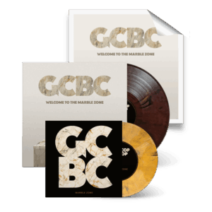 Welcome to the Marble Zone Signed Red Marble Vinyl + Marble Zone 7-Inch by Good Cop Bad Cop