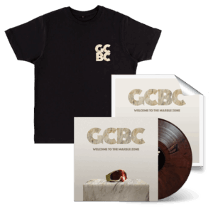 Welcome to the Marble Zone Signed Red Marble Vinyl + Marble Zone T-Shirt by Good Cop Bad Cop