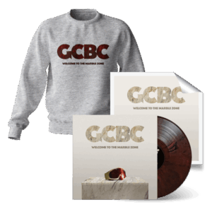 Welcome to the Marble Zone Red Marble Vinyl + Welcome To The Marble Zone Sweatshirt by Good Cop Bad Cop