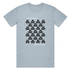 2023 Winter Tour Chevron T-Shirt by Noel Gallagher's High Flying Birds