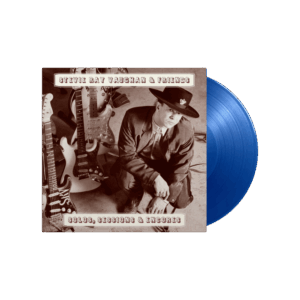 Solos, Sessions & Encores Translucent Blue Double Heavyweight Vinyl by Stevie Ray Vaughan and Friends