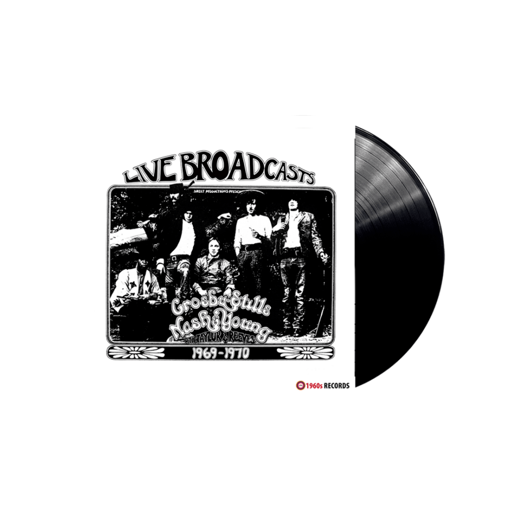 Live Broadcasts 1969-1970 Vinyl by Crosby, Stills, Nash & Young