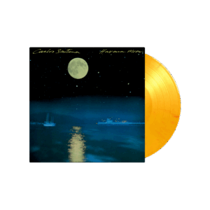 Havana Moon Yellow & Red Marbled Heavyweight Vinyl by Santana