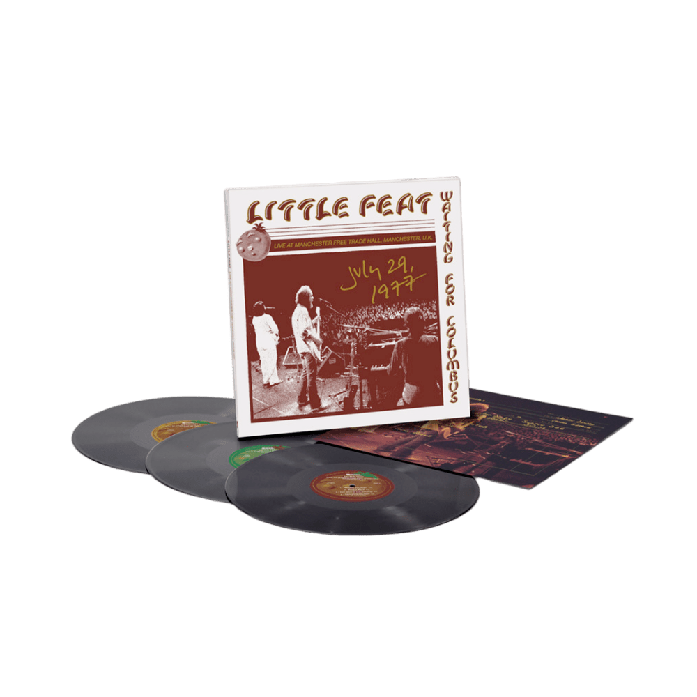 Live at Manchester Free Trade Hall 1977 RSD BF 23 Triple Heavyweight Vinyl by Little Feat