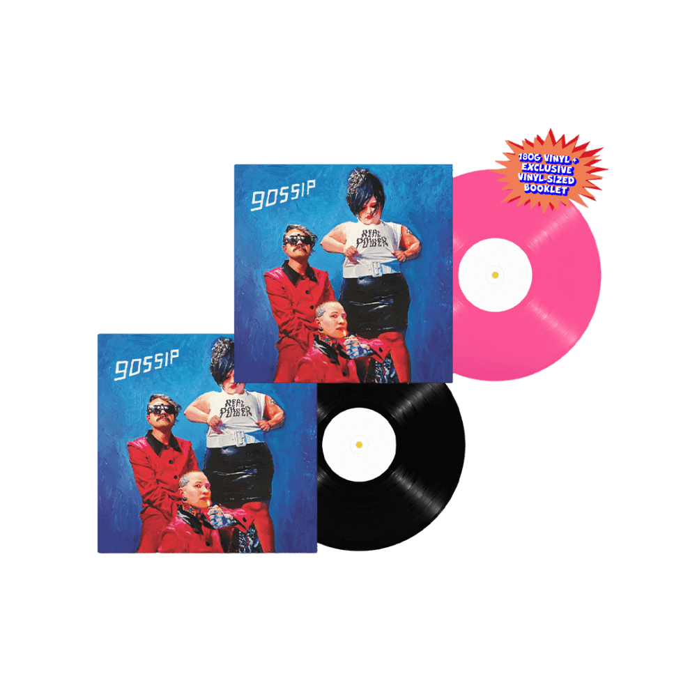 Real Power Pink + Black Heavyweight Vinyl by Gossip