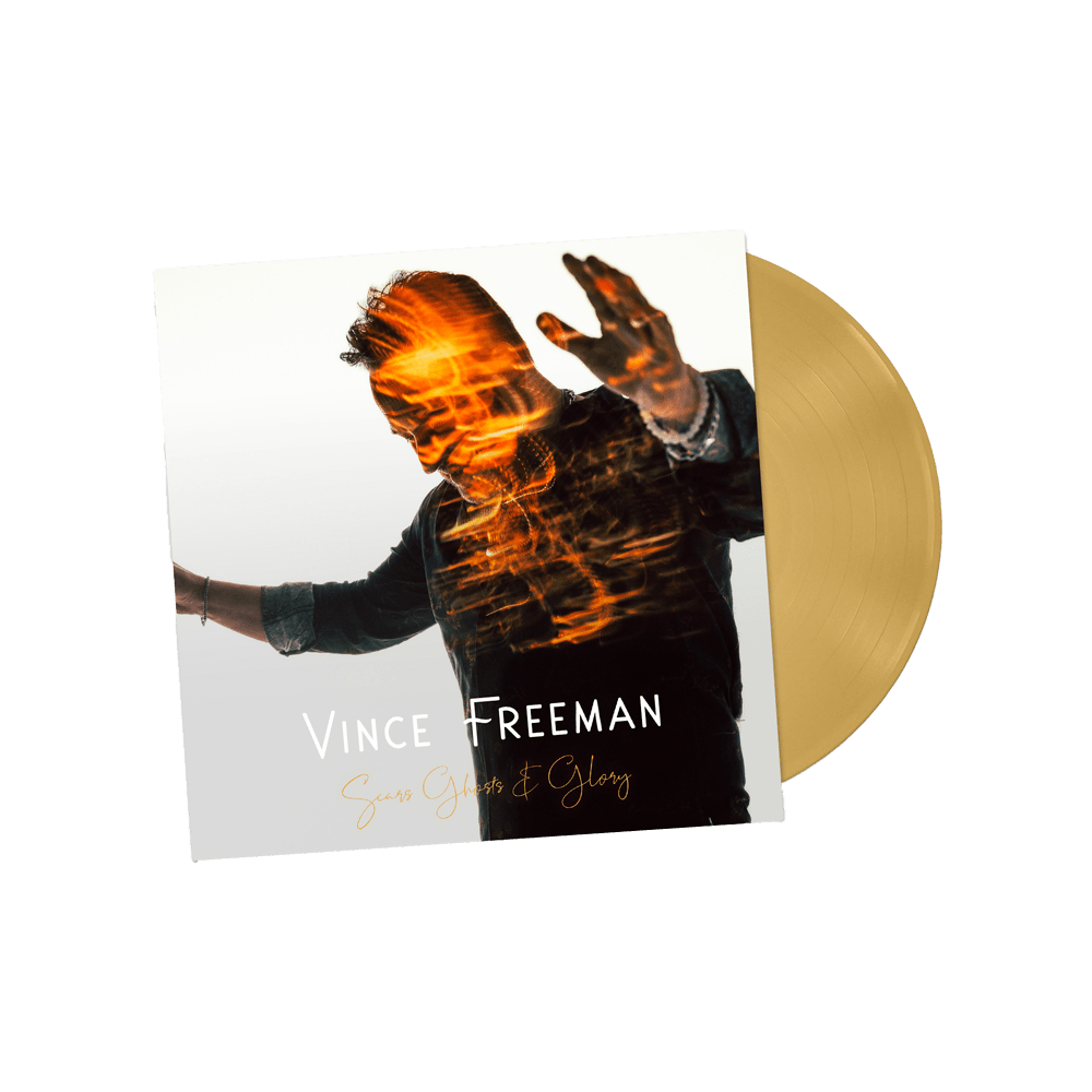 Scars, Ghosts & Glory (Signed) Gold Vinyl by Vince Freeman
