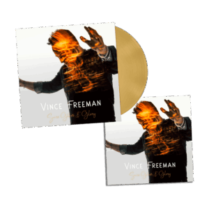 Scars, Ghosts & Glory (Signed) Gold Vinyl + Print by Vince Freeman