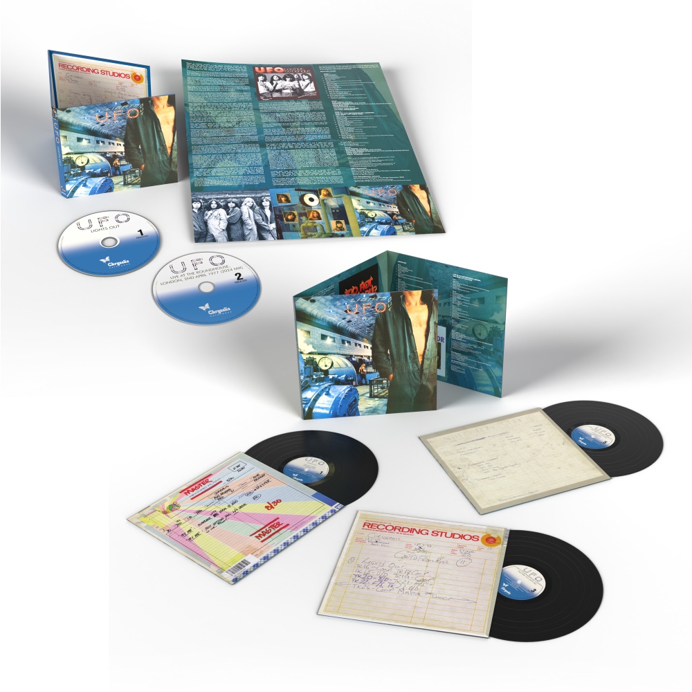 Lights Out (2024 Remaster - Deluxe Edition) 2CD + Triple Vinyl by UFO