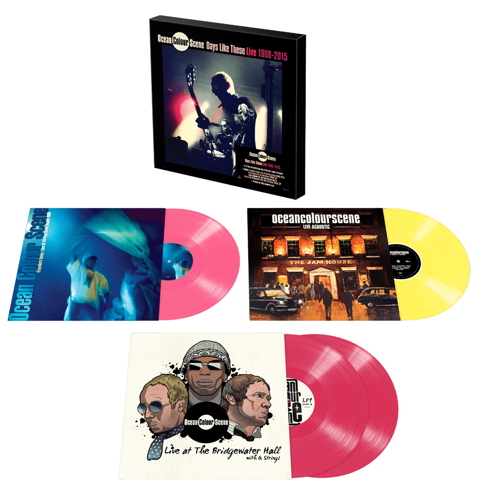 Days Like These - Live - 1998 -2015 (140g Colour Vinyl) Boxset by Ocean Colour Scene