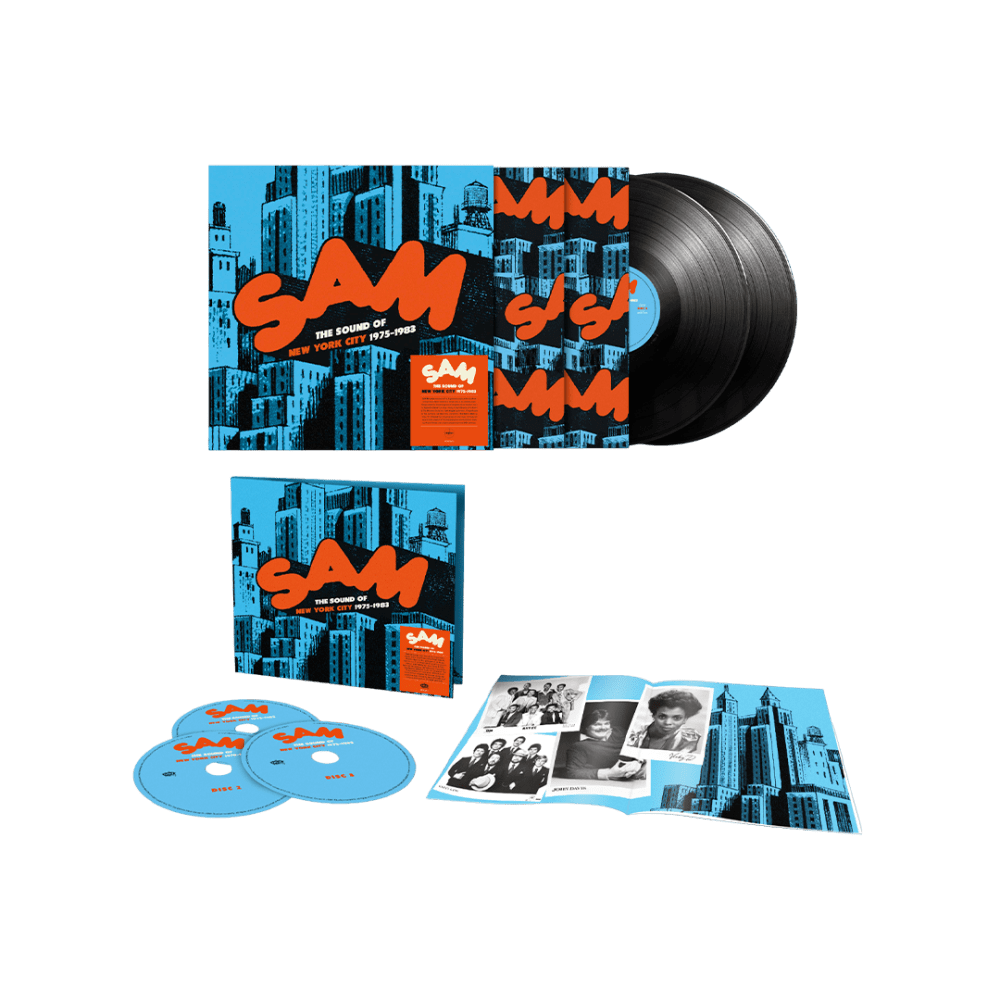 SAM Records Anthology - The Sound of New York City 1975 - 1983 2LP + 3CD by Various Artists