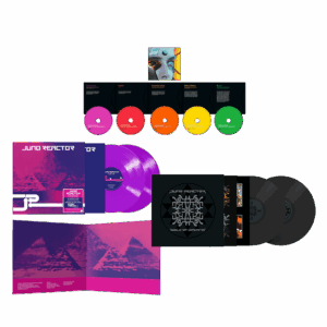 Imagination, Use It As A Weapon (Signed Edition) 5CD + Transmissions 30th Anniversary Edition RSD 2023 Neon Purple 2LP + Bible of Dreams Black 2LP by Juno Reactor