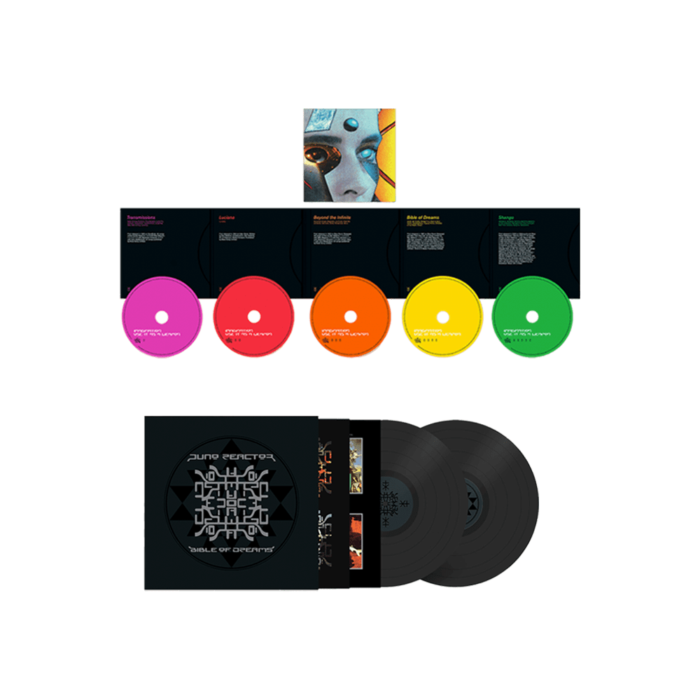 Imagination, Use It As A Weapon (Signed Edition) 5CD + Bible of Dreams Black 2LP by Juno Reactor