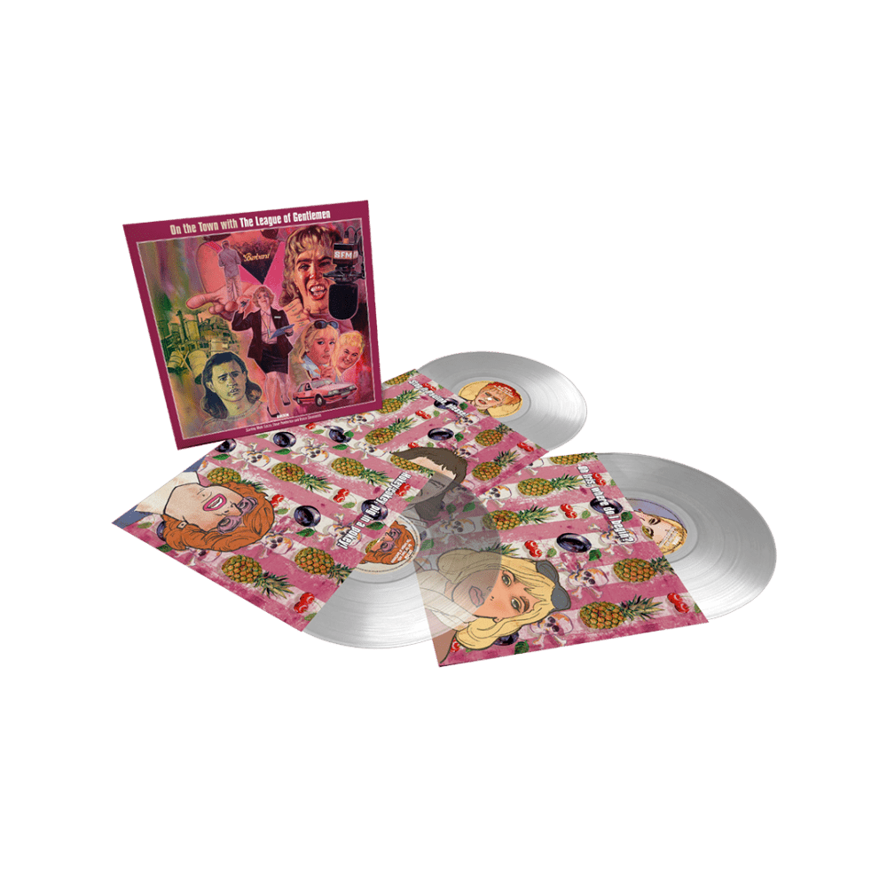 On The Town With The League Of Gentlemen Clear Triple Heavyweight Vinyl by The League Of Gentlemen