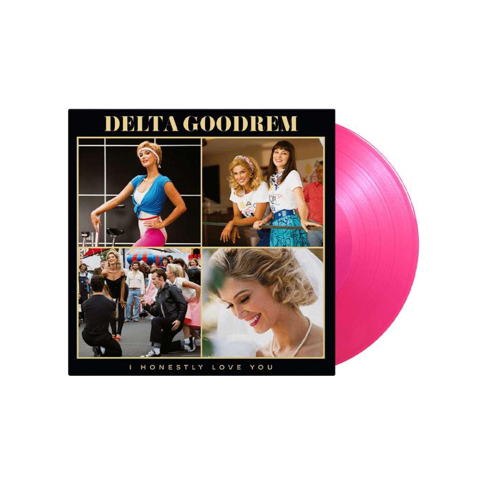 I Honestly Love You Magenta Heavyweight Vinyl by Delta Goodrem