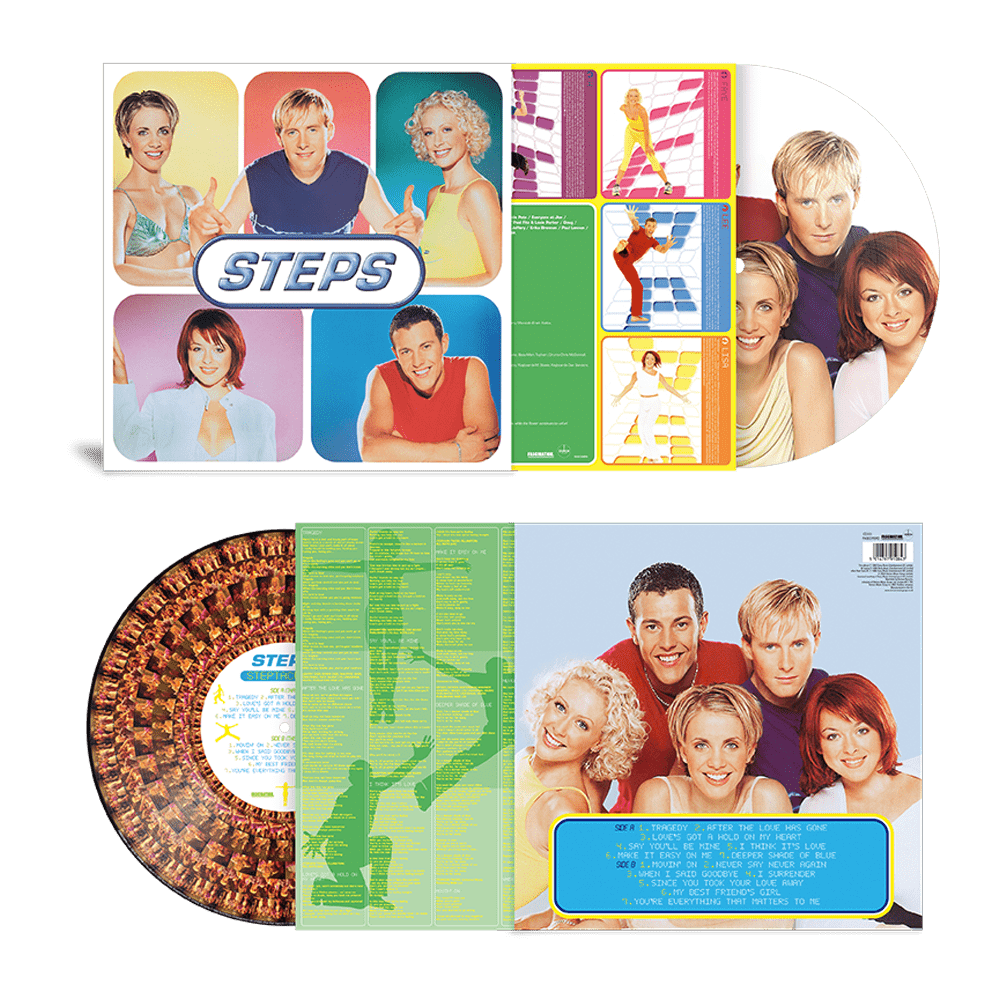 Steptacular Zoetrope Picture Disc by Steps