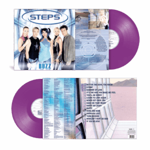 Buzz Neon Violet Vinyl by Steps