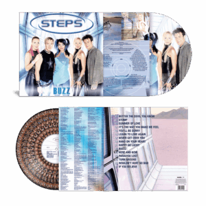 Buzz Zoetrope Picture Disc by Steps