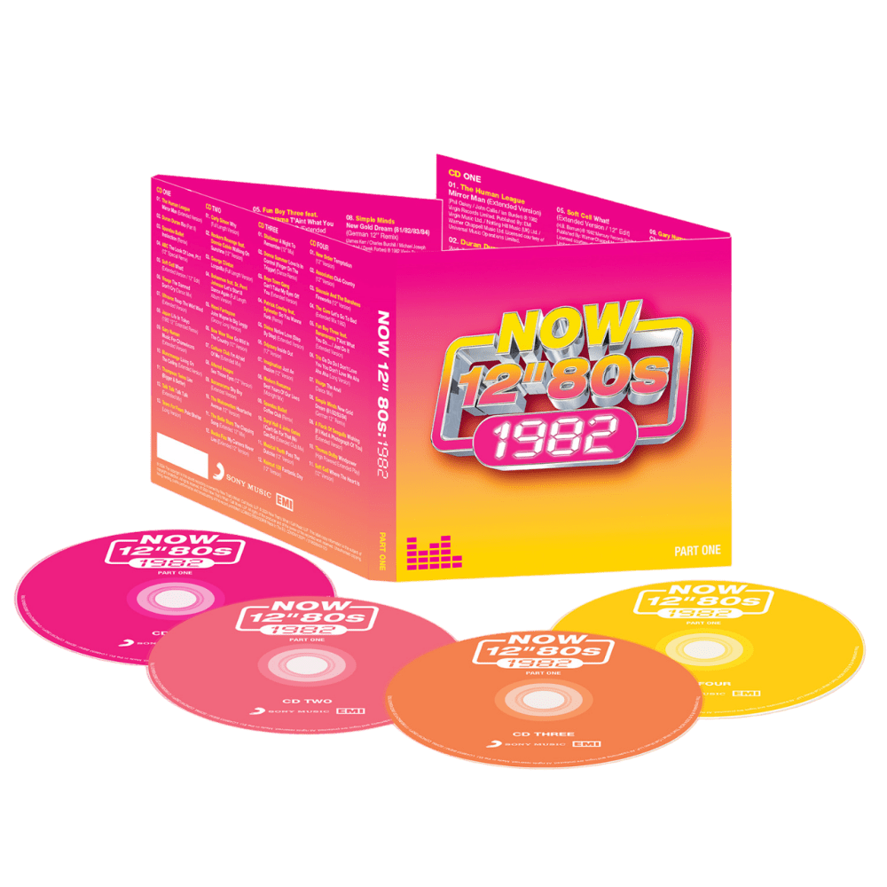 NOW 12" 80s: 1982 - Part One 4-Disc CD" by Various Artists