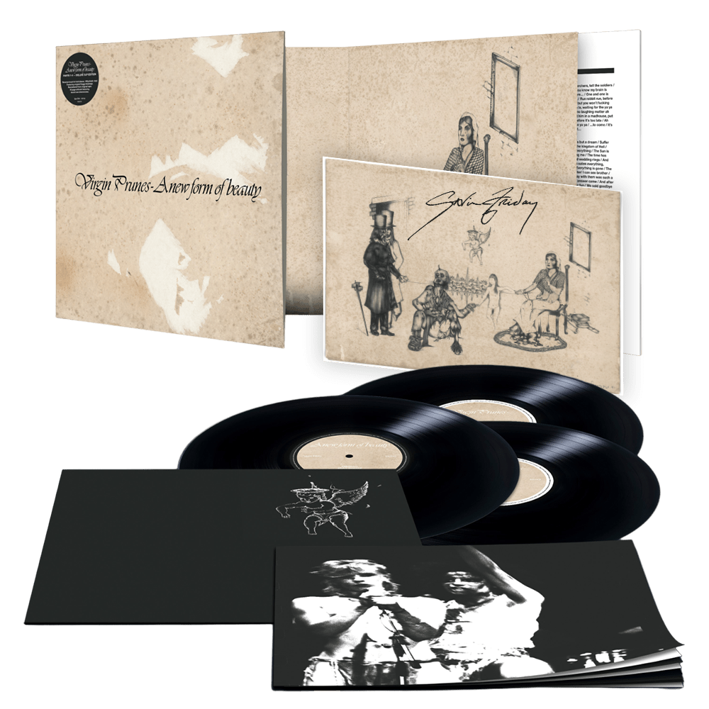 A New Form of Beauty 1-4 2024 Deluxe 3LP Triple Vinyl by The Virgin Prunes