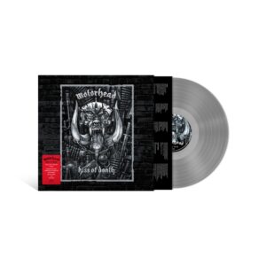 Kiss of Death Silver Vinyl by Motörhead