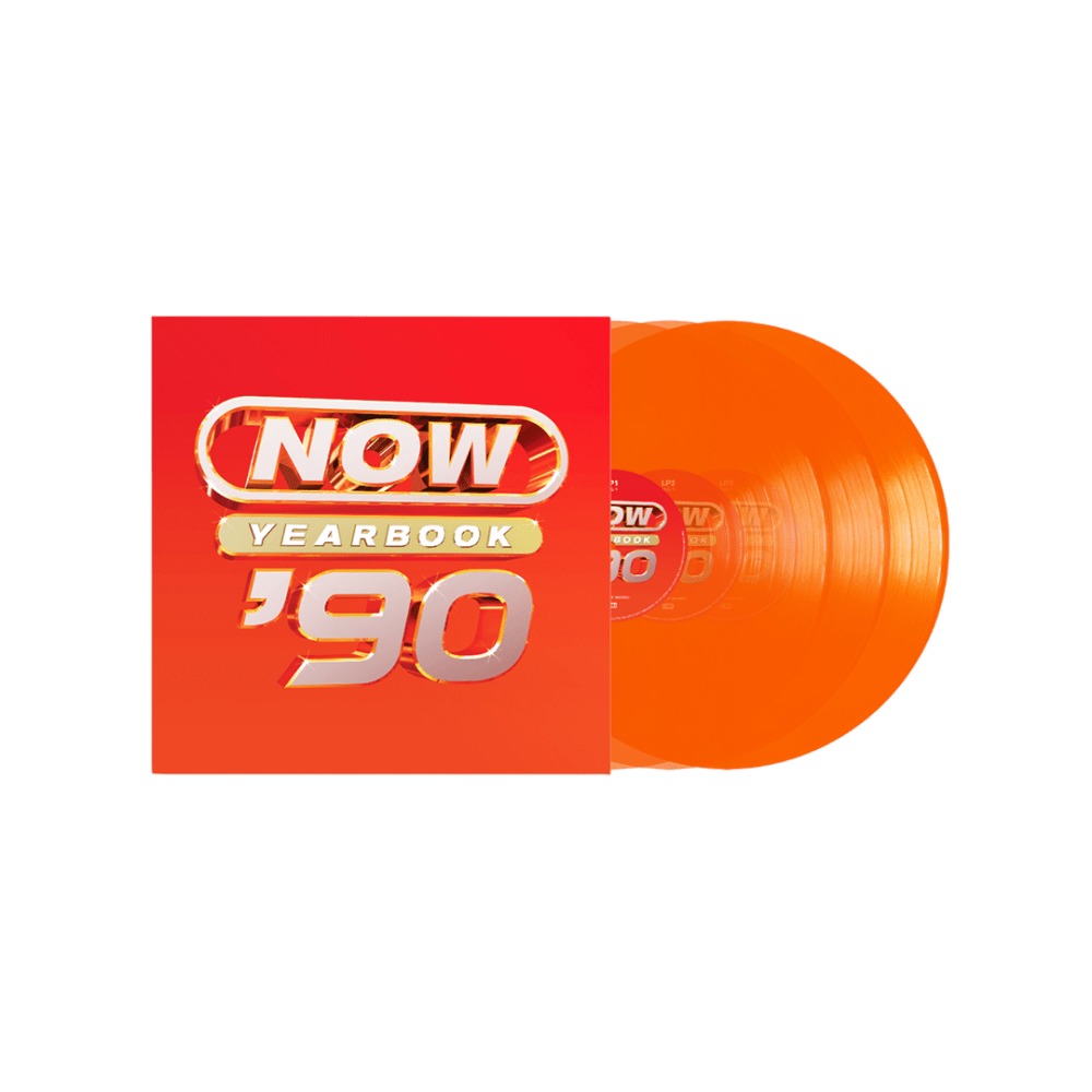 NOW - Yearbook 1990 Orange Triple Vinyl by Various Artists