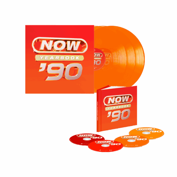 NOW - Yearbook 1990 Orange Triple Vinyl + Special Edition 4-Disc CD - Various Artists