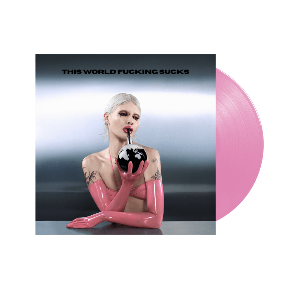 This World Fucking Sucks Pink Vinyl by Cassyette