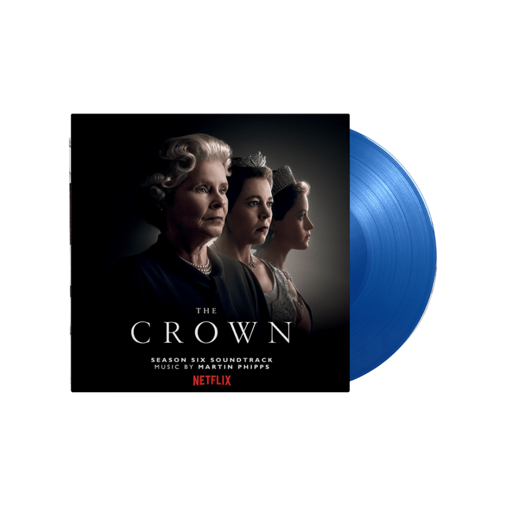 The Crown Season 6 Royal Blue Heavyweight Vinyl by Martin Phipps