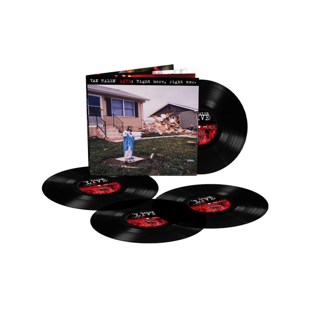 Live: Right Here, Right Now 4-Disc Heavyweight Vinyl by Van Halen