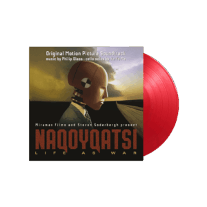 Naqoyqatsi Translucent Red Double Heavyweight Vinyl by Philip Glass