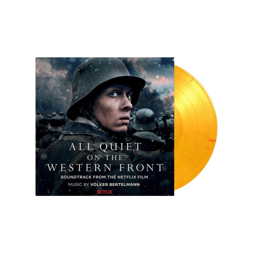 All Quiet On The Western Front Flaming Coloured Heavyweight Vinyl by Volker Bertelmann