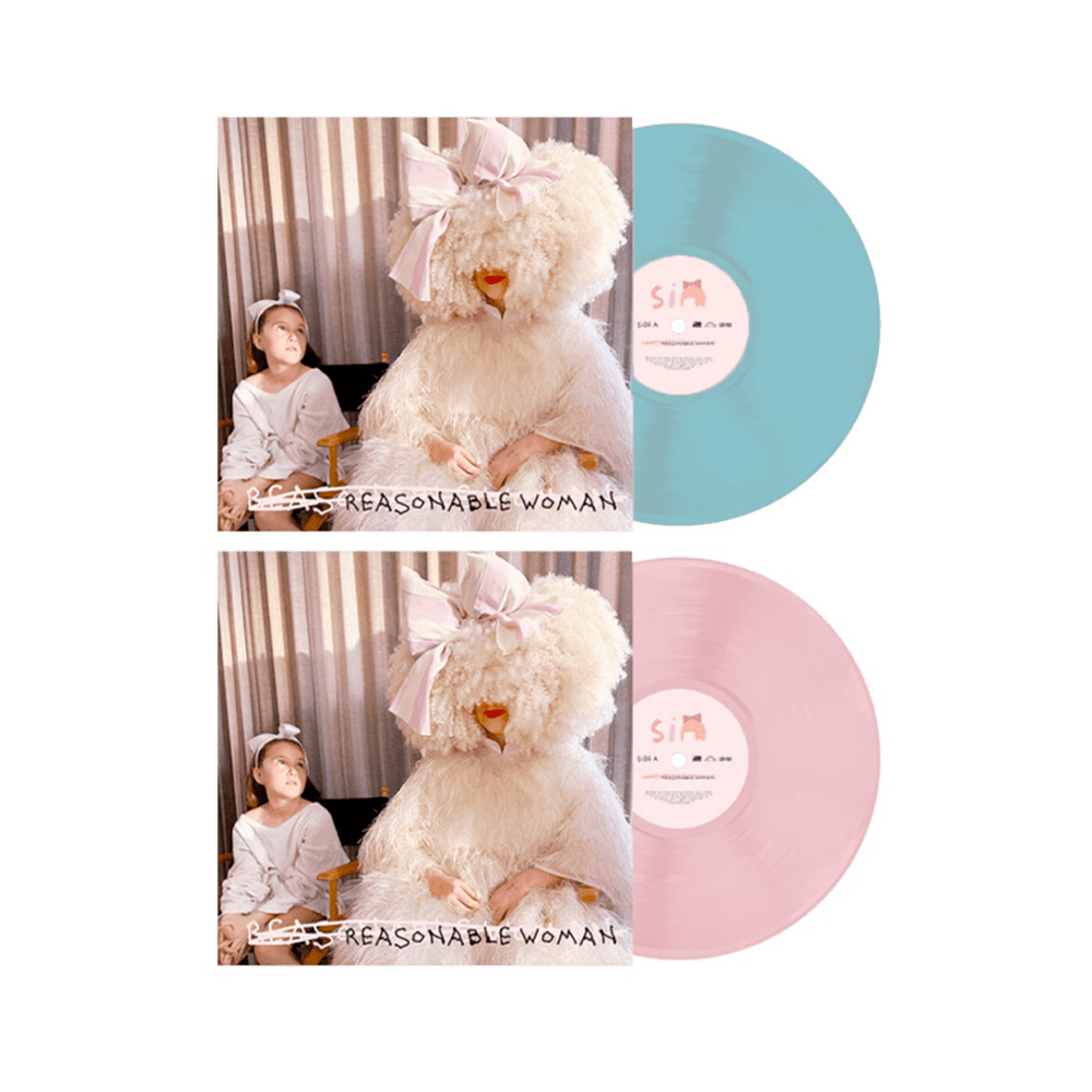 Reasonable Woman Baby Blue + Pink Vinyl by Sia
