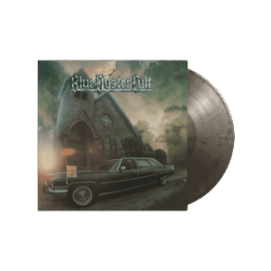 On Your Feet Or On Your Knees Silver & Black Marbled Double Heavyweight Vinyl by Blue Öyster Cult