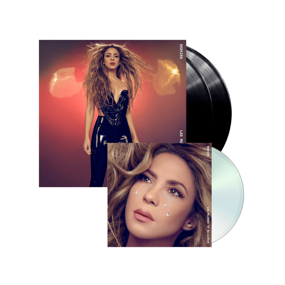 Las Mujeres Ya No Lloran Ruby Artwork 2LP + CD by Shakira