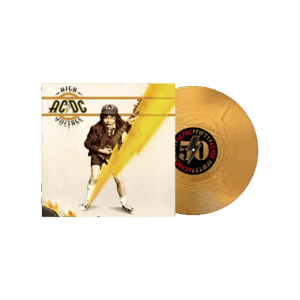 High Voltage 50th Anniversary Gold Vinyl - AC/DC