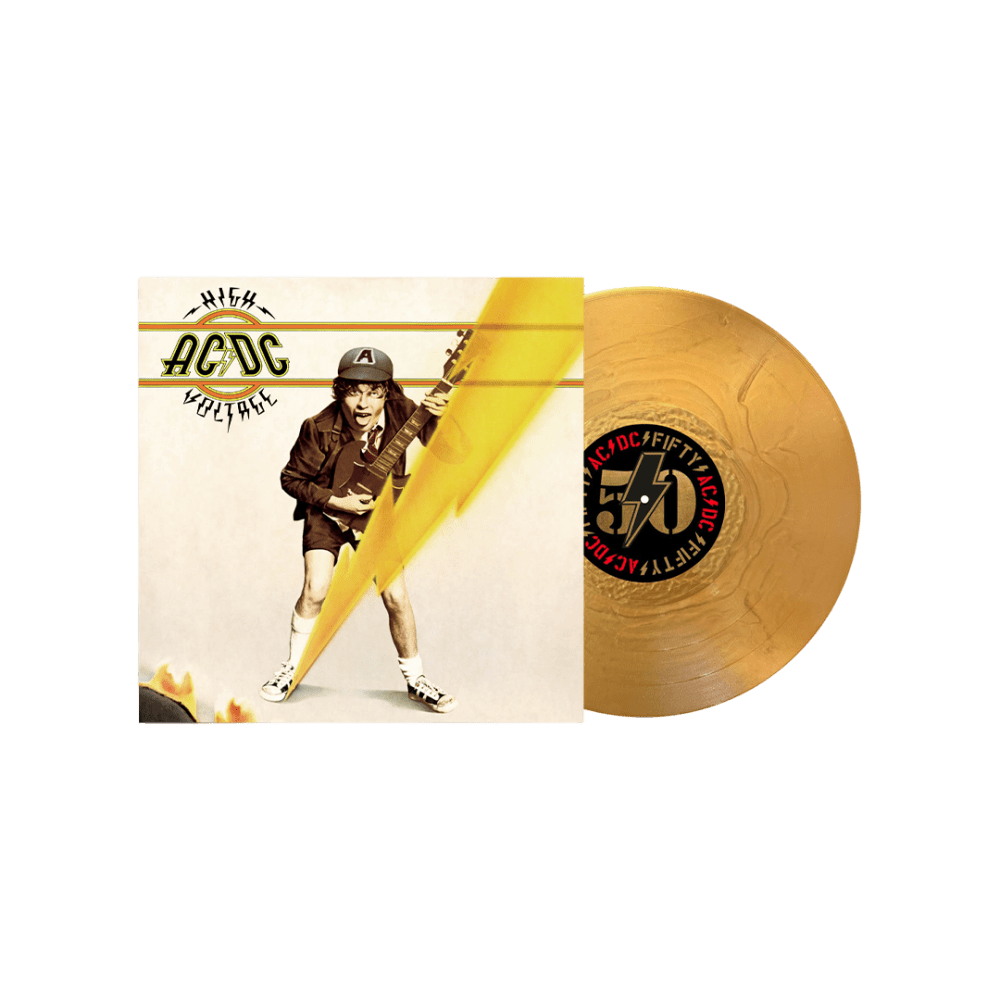 High Voltage 50th Anniversary Gold Vinyl by AC/DC