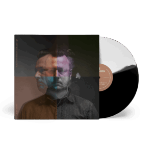 Somewhere Between Dark and Light (Black / White) Heavyweight Vinyl by Ed Cosens